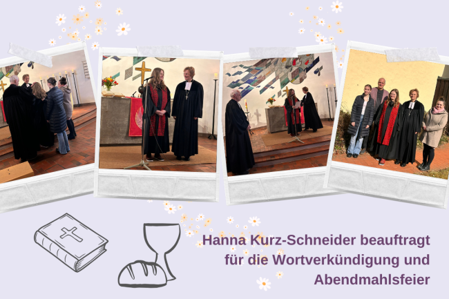 Beauftragungsgottesdienst für Hanna Kurz-Schneider